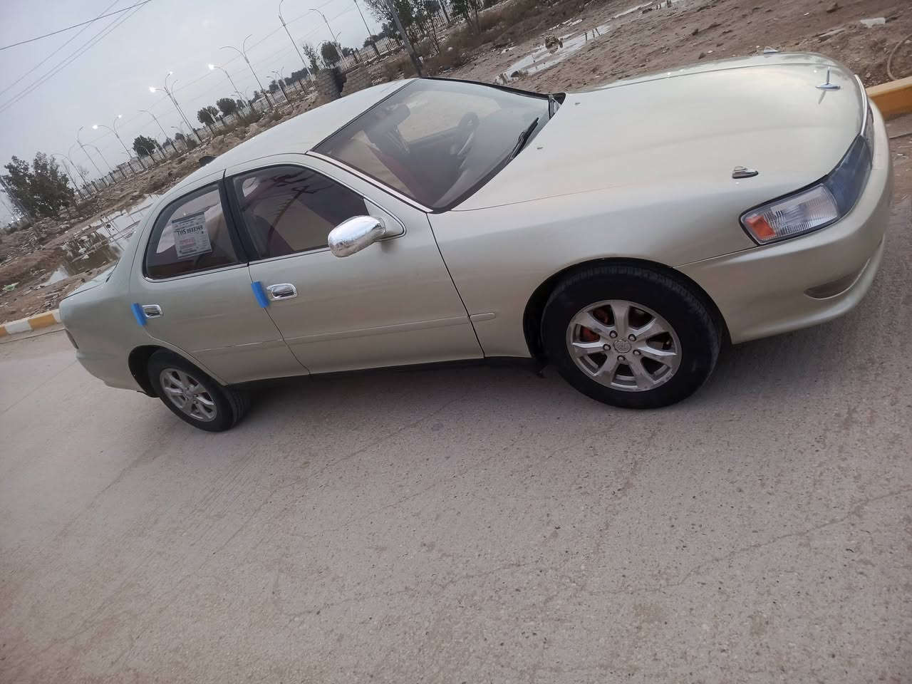 كرسته موديل 1993رقم بغداد مشروع وطني ففيتي مكفولة من الكص والصبغ والعيب الشرعي والضربه كهربائيات شغاله حداده وتايرات جدد الشراي يتصل ‏‪***********‬‏
