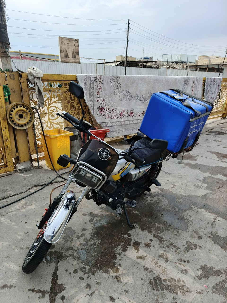 السلام وعليكم دراجة سولنك 2026
مكينه 200 cc  دراجة كلش نضيفة مكينه ممفتوحة شاصي نضيف اوراق معرض الصندوك مخلي ع اساس اشتغل ومن صار حجز ما اشتغلت الدراجة من البيت للدوام نگرة سلف باي وقت وهندر عليها ماسكة تلفون وفيدراليات خلفية
نقصها جهاز الانذار بالمطر فات بي مي ووكف
وتك من الاشارة الخلفية واكعه ومادري بيها مكاني بغداد الشعب سعرها 750 بيها مجال بسيط متواجد خاص وهذا رقمي هم ***********
