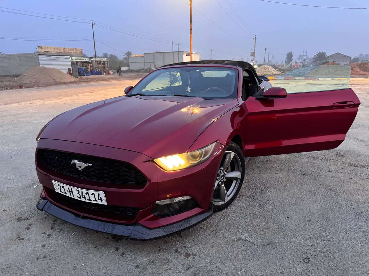 للبيع فورد موستنك 2016 كشف
 • محرك 6 سلندر 3700 CC
 • الممشى 74 ألف ميل
 • سقف كشف
 • كير ومكينة مكفولات
 • 3 قطع صبغ
 • صدو أمامي وخلفي جديد
 • حدادية كاملة جديدة تبديل قبل شهر
 • مازدات جديدة
 • السيارة بدون إيرباك
 • يوجد تصليح بالشاصي
 • صور الحادث وصور السونار موجودة للشفافية

💰 السعر: 130 ورقة وبيه مجال للجادين

📍 المكان: بغداد – الزعفرانية
📞 ***********
متوفر اتصال وواتساب بغداد, العراق
