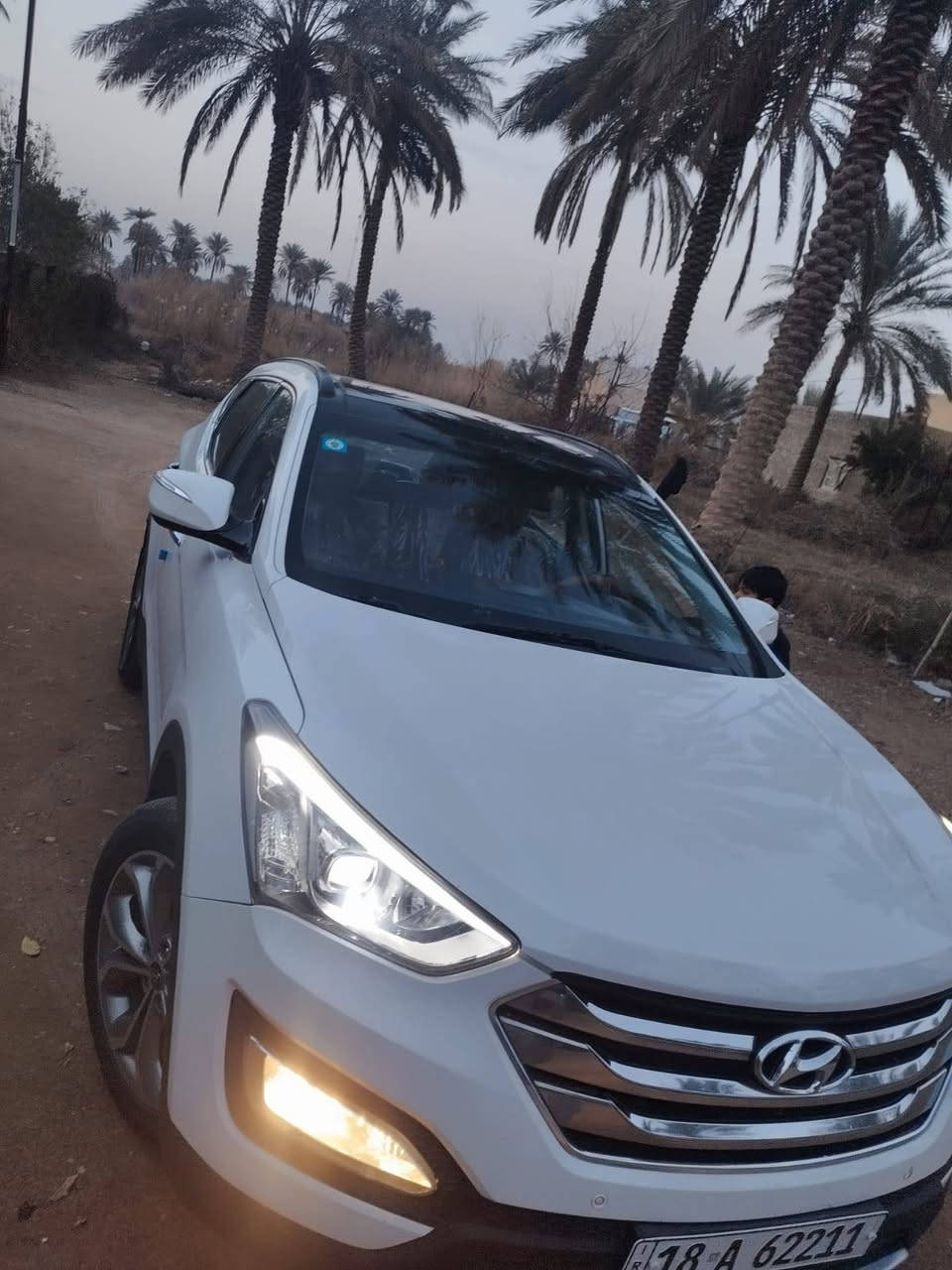 السلام عليكم اخوان عندي  سنتافي خليجي فول مواصفات موديل ٢٠١٤ رقم بابل انكليزي  بيه جاملغ صبغ امامي بدون دواخل مكان السيارة بابل  السعر ١٧٢ ***********/_ مكينه ٦سلندر بانوراما فول مواصفات
