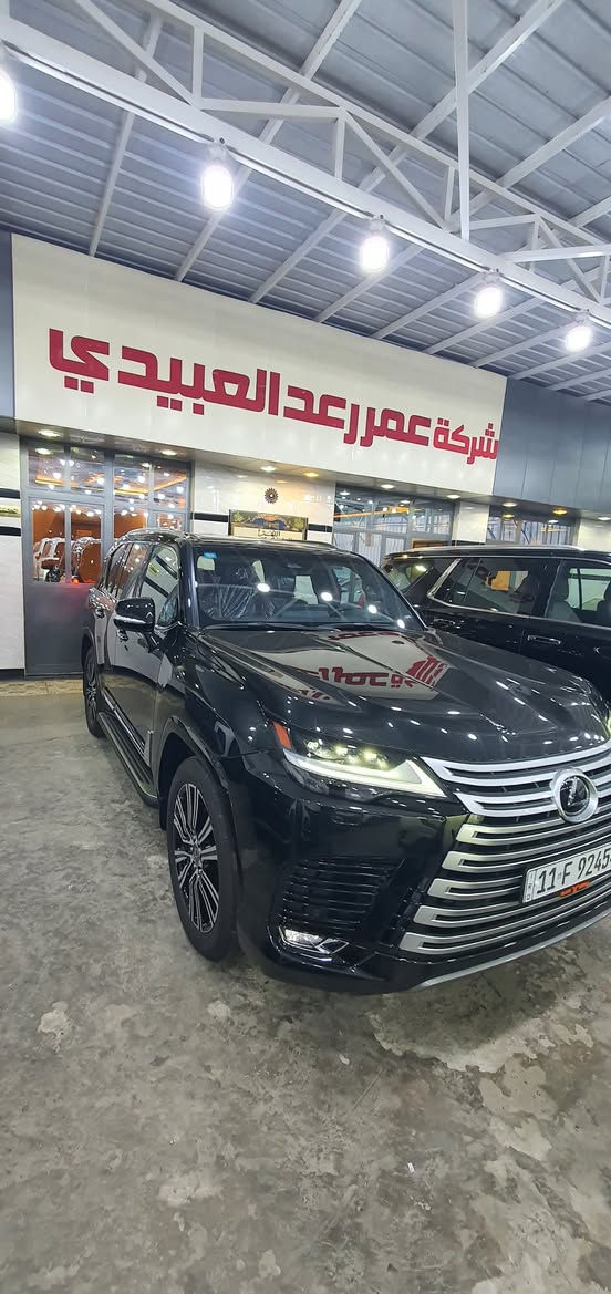 شركة عمر العبيدي لتجارة السيارات الحديثة 
تتوفر لكزس LX 600  بلاتنيوم 
السياره زيرو مرقم بغداد 
السعر ٢١٨ مليون دينار عراقي 
العنوان بغداد الكريعات شارع المعارض للاستفسار 
***********
