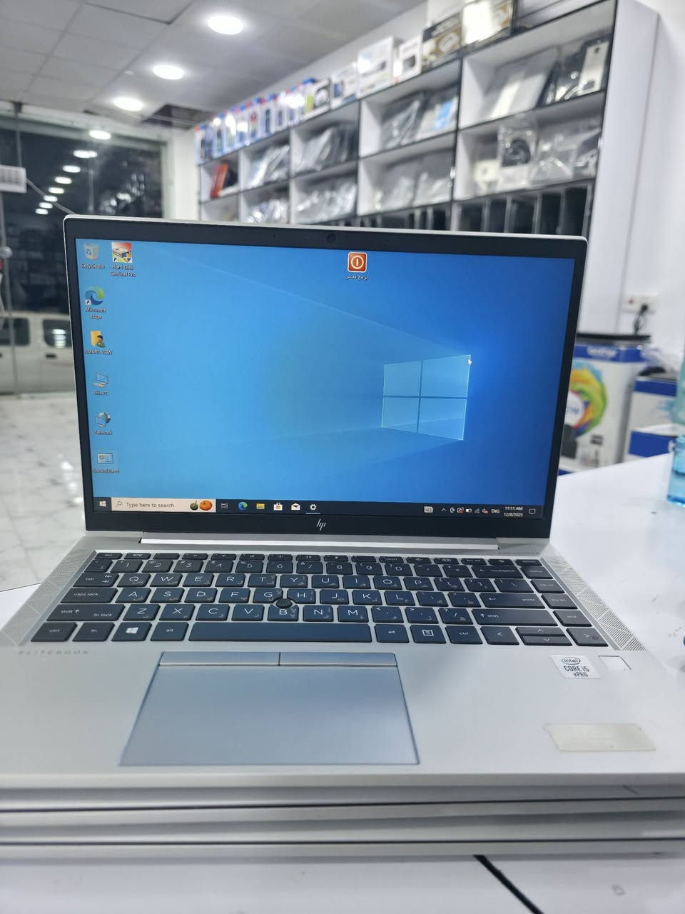 💻🔥 عرض مميز على لابتوب الجيل العاشر 
#توفر_حديثا_لدى_مكتب_سمارت_فيو
---
HP EliteBook 840 G7 – معالج i5 الجيل العاشر
🧠 الذاكرة العشوائية: 8 جيجابايت
💾 التخزين: 256 جيجابايت SSD
🖥️ الشاشة: 14.1 بوصة
🎮 كرت الشاشة: داخلي انتل 4 جيجابايت
💰 السعر: 345 ألف فقط ✅
---
✨ ملاحظات
✨ نظافة 98%
🛡 ضمان شهر كامل
🔁 استبدال بنفس الموديل عند حدوث أي مشكلة
---
🎁 الملحقات المرفقة
🔌 شاحن
🎒 حقيبة
🖱️ ماوس
---
🚚 توصيل لجميع المحافظات
💵 سعر التوصيل: 5 آلاف فقط
---
📞 للاتصال والاستفسار
📱 *********** – اتصال
💬 *********** – واتساب

📍 الأنبار – حديثة – بروانة – قرب مدرسة نهر دجلة
#مكتب_سمارت_فيو
