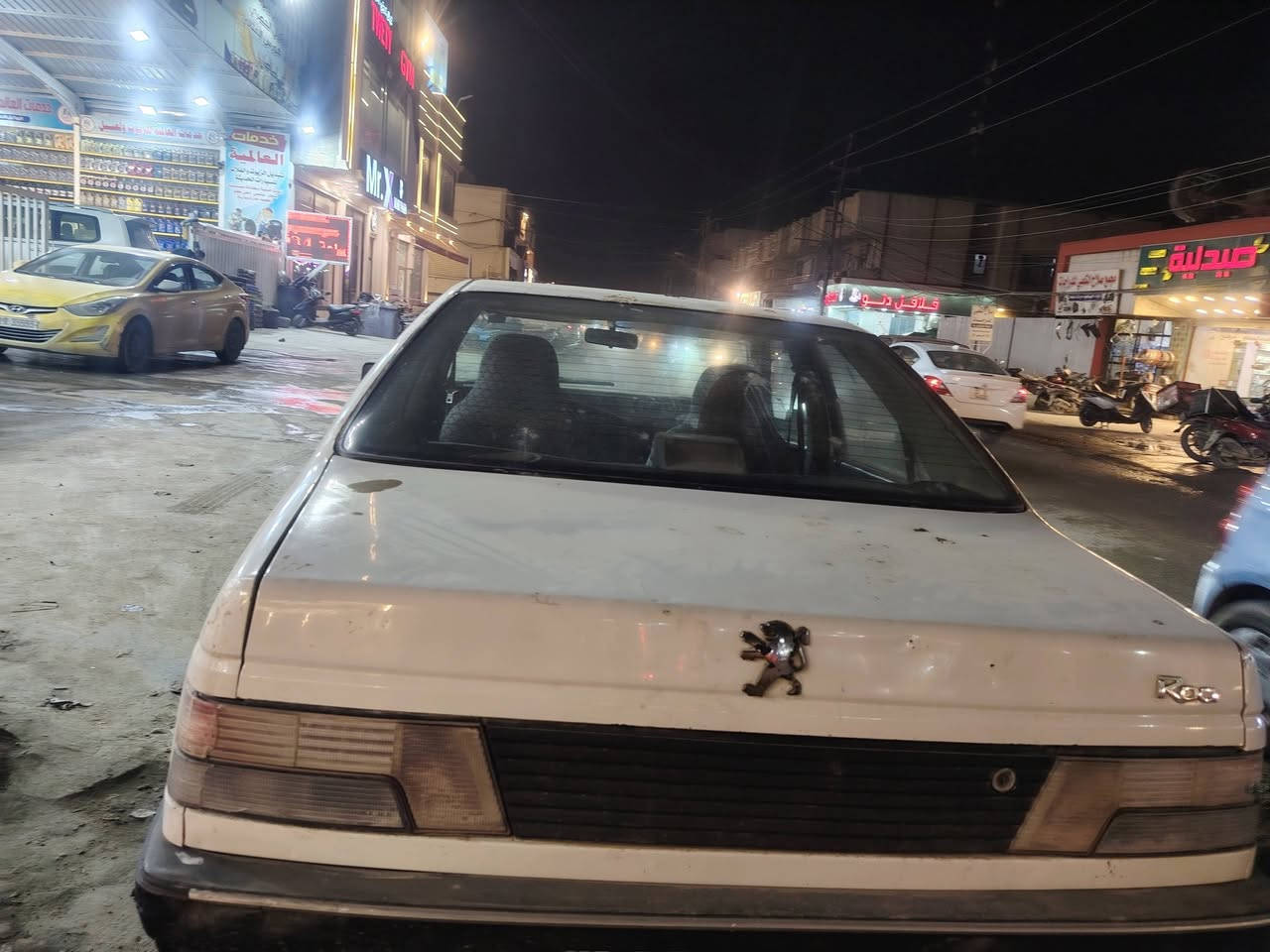 بيجو روا للبيع مكينة وكير مكفولات صدر جديد تخم تاير جديد *********** ٢٨
