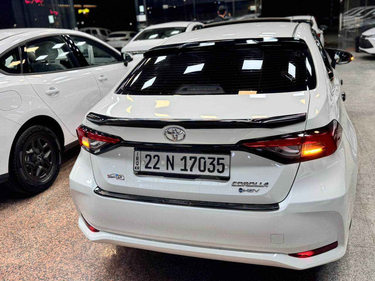 کرۆلا  هایبرید 2025 شکل خلیجی
كامل جوانكاری بۆ كراوه‌
سعر 161$🔥$ورقة  
فول مواصفات.مەکینە 1.8
 بەصمة.سلاید.برێك کارەبایی.شاشةوكاميرا
کوشین جلد.لايت زينۆن.شاشە ئەلکترۆنی
ته‌نها ٢٤ هه‌زار رۆیشتیه‌ هیجی نیه‌
مكان : أربيل.   ١٠٠ متری معرض تۆپ کارس 
موبایل   *********** أربيل, العراق
