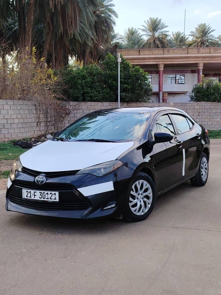 سلام عليكم ***********كورلا موديل2019 LE رقم سليمانيه سنويه ورقم جديد شرط تحويل ماشيه85m كير ومحرك مكفول حداديه جديد تخم تاير جديد سونار موضح بالصور بدون دواخل بدون ايرباك سعر125وبي مجال العنوان ديالی خانقين خناقين, ديالى
