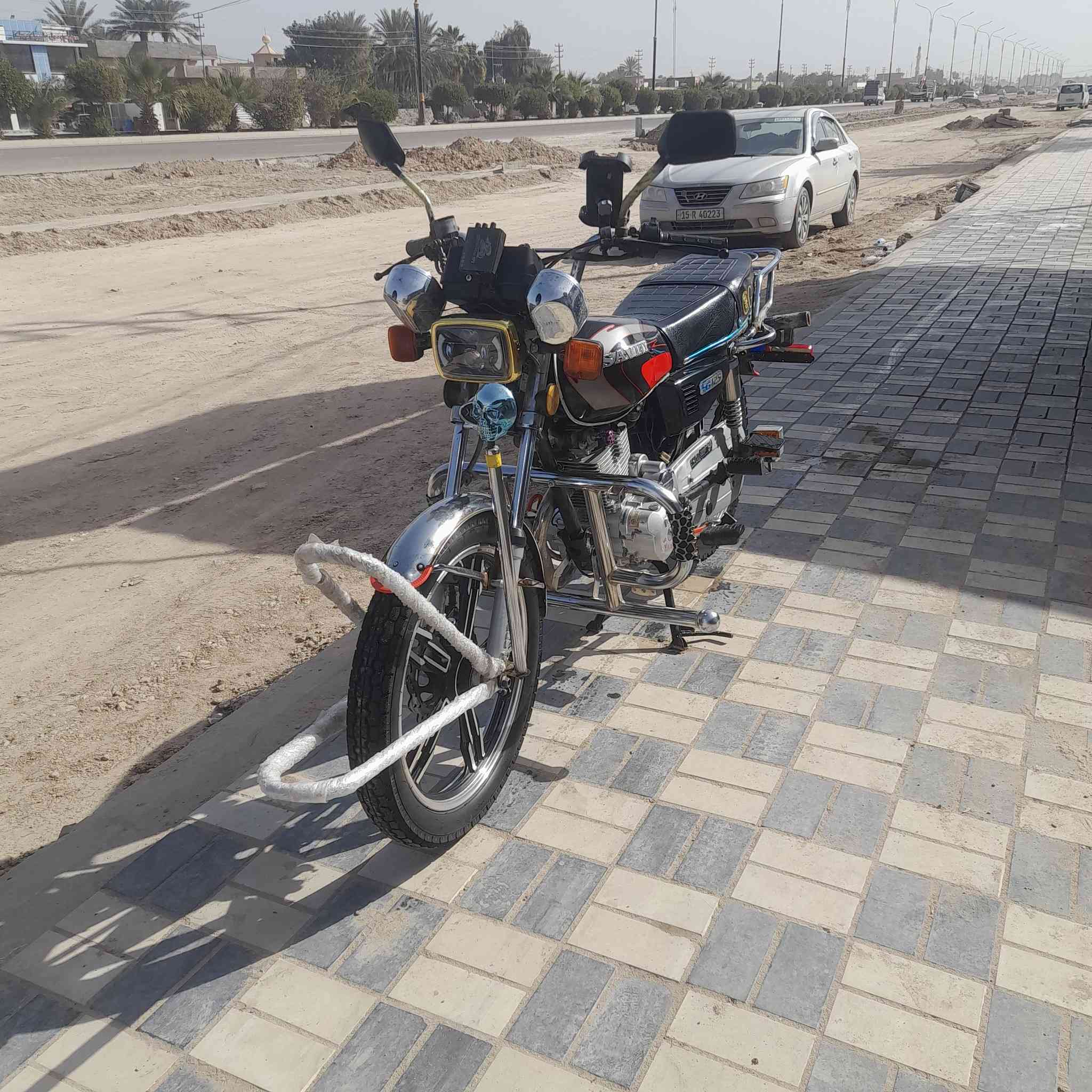 دراجه ايراني للبيع مكينه او كير مكفولات تخم تاير جديد كله شغال  فلاش سماعات موديل ٢١ ع وضع الشركه الدراجه مال جناي ترايك ١٢٠ بريك امامي خلفي مكينه ١٥٠ السعر ٦٥٠ المو شراي لا يتعبني ولا يعامل او كلشي موجود بل سوك الستفسار ***********
