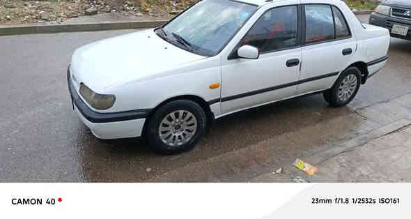 نيسان صني 1991 مصبوغه احزام جماليه هزه جديده تحويل مباشر كابون بانزين طخم تاير جديده طخم جديد سياره جاهزه مال جنايه  السعر 32$$$$ وبيها مجال اتصل ***********
