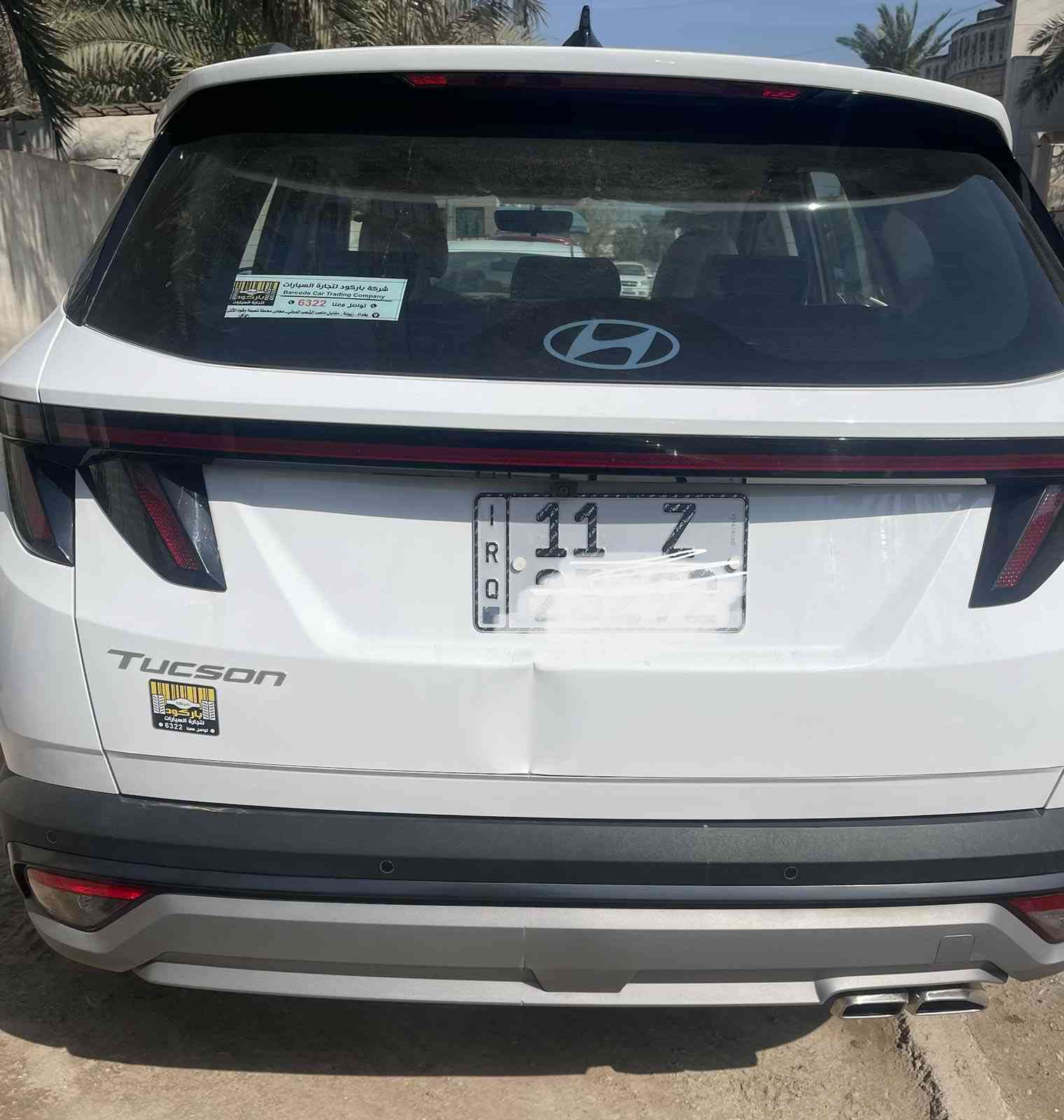 السلام عليكم ورحمة الله وبركاته 
توسان ٢٠٢٥ ماشية ١٥ الف رقم بغداد 
فل مواصفات عدى الفتحه 
كشنات تبريد وكهرباء الويل ١٩
وبيه خمس تبديلات مجانية من الشركة اخذته بالعرض الرمضاني 
ملاحظة وحدة بيه بالجنطه واضحه وممصلحه 
العنوان بغداد حي القاهرة الثانية 
السعر ٣٤ مليون 
موبايل ***********
