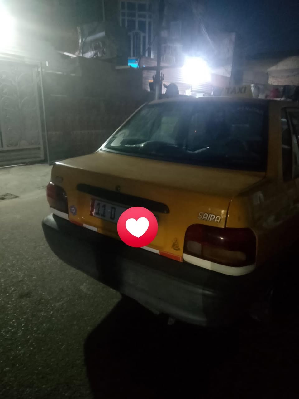 سلام عليكم سايبه موديل ١١بيهة فطر زغير بل شاصي ولباقي مكفول اني مكلف بل نشر ‭٠ ٧٧٦ ٣٢٨ ٩٢٩١‬هاذ رقم راعيهة سعر ٢٥
