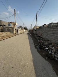 آللهم صل على محمد وآل محمد قطعة للبيع المساحه 200العرض8الطول25طابور زر...