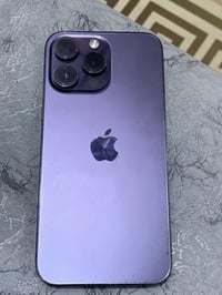 ايفون ١٤برو ماكس وتر بروف ذاكره ٢٥٦ بطاريه😱٩٠٪؜ نضافه ٩٠٪؜السعر ٨٥٠ وي...