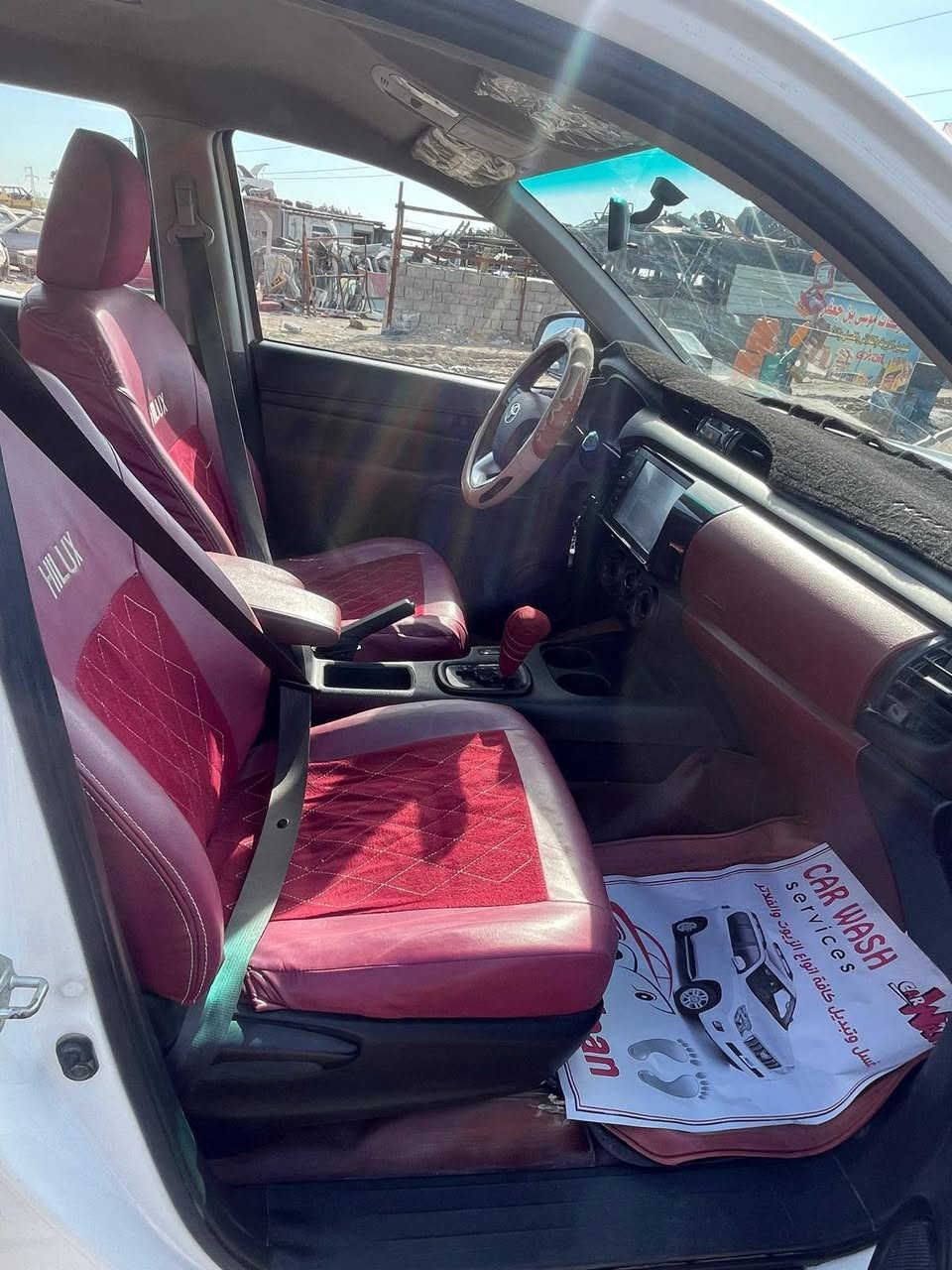 ‏السلام عليكم هايلوكس 2021 خليجي سعودي فول عدا البصمه كفاله عامه وتحويل ثاني يوم رقم بغداد السعر 265 وبيه مجال بسيط للشراي السياره نظيفه  العنوان : ذي قار الناصريه الاسكان الصناعي  
رقم الاتصال : ***********
