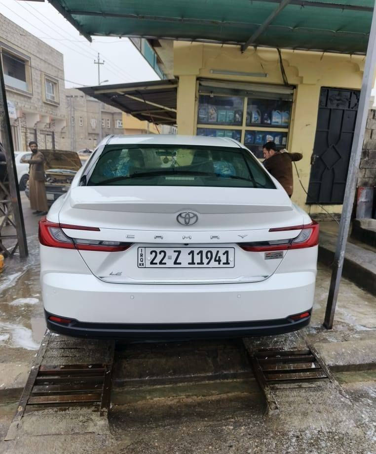 كاميري موديل 2025 بانزين
سيارة جديدة ماشيه 11 كفاله عامه 
محرك كير واير بشرط مامفتوح 
سيارة حيل نظيفة كلشي عل بلاد جديد 
سنوية هزة كلشي جديد مدفوع لـ
باسمي السنوية بشرط تحويل وغرامـة
سيارة مابيـها دينار مصرف كامل من كل نواحي

رقم الموبايل***********
