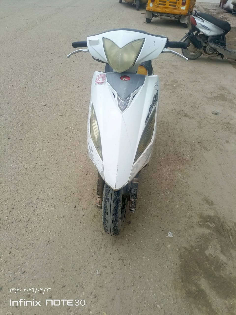 سلام عليكم كامكو لبيع مكينه كفاله لدراجه جديده بيه باتري جديد مابيهه اي انص كهرباياته شغاله لسعر 300 قفل مكاني بغداد شعله ***********
