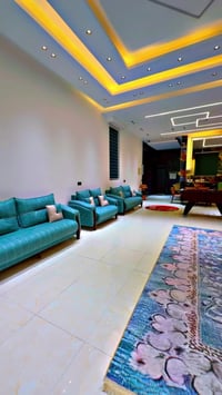 العيد غير… لما يكون بين الطبيعة والهدوء 🌿 في منتجع القمة الترفيهي جهزن...