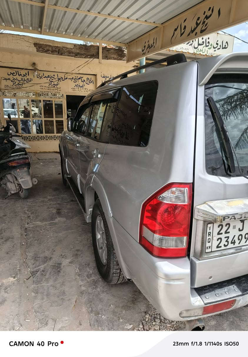 سياره باجيرو عضلات 2003 مصبوغ احزام جماليه تبريد حداديه فول تخم تاير جواها أي ضربة مابيها رقم إنكليزي أربيل السعر 80عنواني النجف الأشرف ***********
