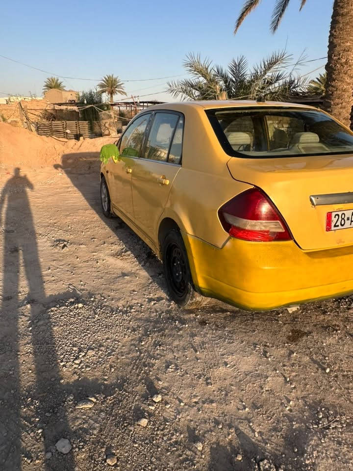 سلام عليكم نسان تيده ٢٠٠٧مكينه كير جدد حداديه نص عمرتيرات جدد سياره رقم نجف إنكليزي بسمي السعر ٤٠بيه مجال مكاني دوانيه رقم الموبايل ***********
