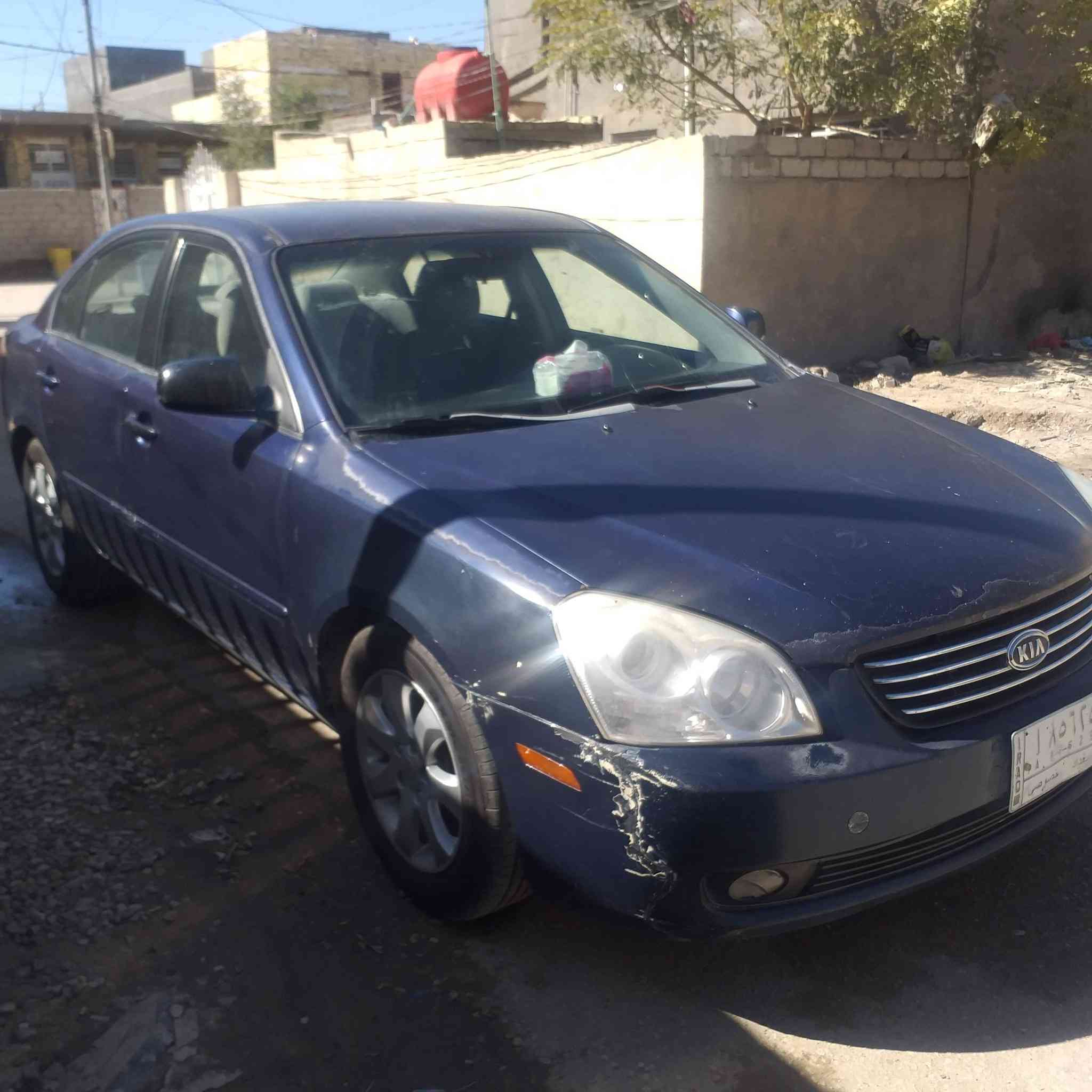 السلام عليكم 
كيا اوبتيما للبيع
موديل ٢٠٠٧ رقم بغداد 
امريكي ٦ سلندر ٢٧٠٠
حادث خشم البنيد فقط و مصلح بدون دواخل بيهه جراد
السياره جاهزه من كلشي محرك كير حداديه تايرات  
مكان السياره بابل الشوملي 
السعر ٨٨ وبيهه مجال
اتصل ودلل ***********
