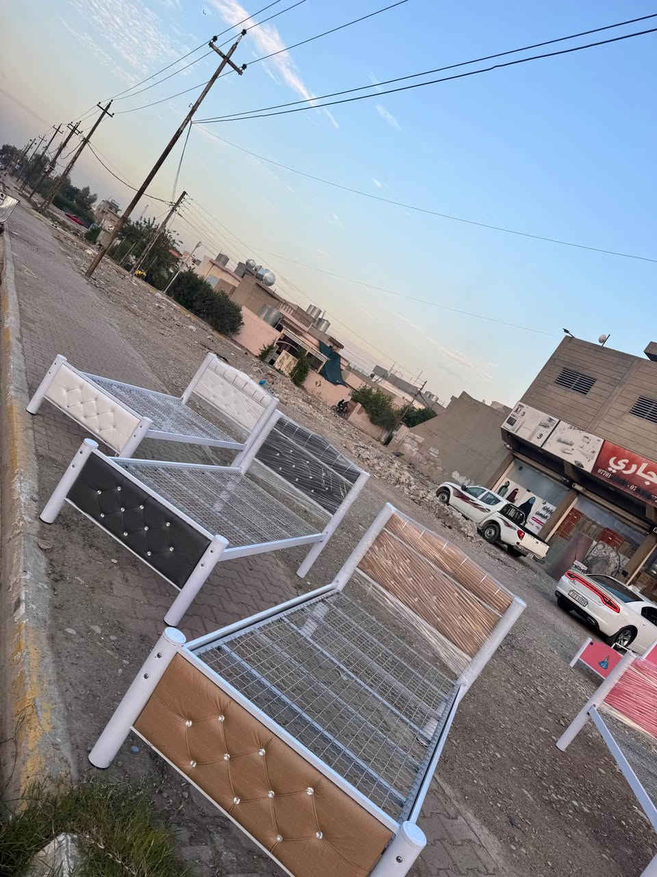 وصول وصول وصول سرير نفر واحد حديد درجه اولى قياس طول ١٩٠ وعرض ٩٠ بجميع الوان مختلف 

مع تفليش اسعاره عرض اسعاره بسعاره جمله لحكو على عرض 🔥🔥🔥🔥
رقم موبايل ***********
يتوفر توصيل الى جميع مناطق كركوك
عنوان سيدين حي النصر مقابيل مركز عروبه معرض حمدي اللاثاث 
جمله & مفرد كركوك, العراق
