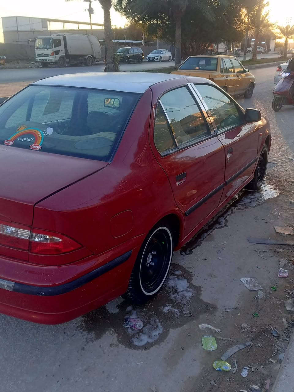 السلام عليكم
سمند2012 رقم قادسيه  مصبوغه حزام اثر جرد مابيها ضرر 
معمره حداديه جاهزه تخم تأثير جديد السعر 40 وبيها مجال بسيط    مكاني نجف ***********
