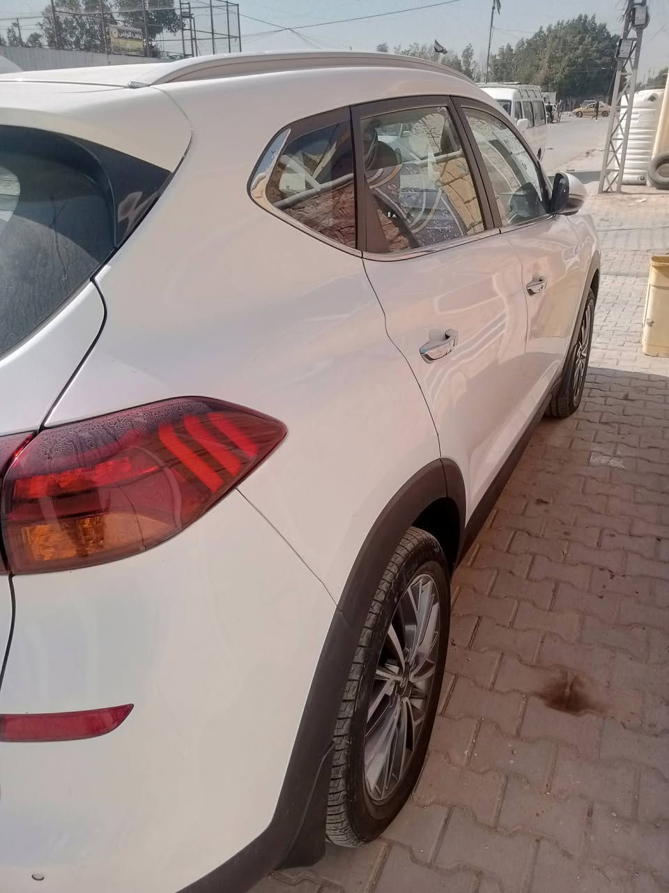 السلام عليكم توسان موديل 2020 خليجي شركه الكاصد سيارة جديد مكفول كفالة عامه على واضع  ماشيه 60 رقم موبايل *********** مكاني بغداد
