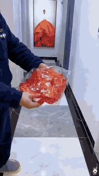 ستارة خيوط ورد – ديكور لطيف وراقي 🌸 ✨ تضيف جمال وأناقة لأي غرفة – سهلة...