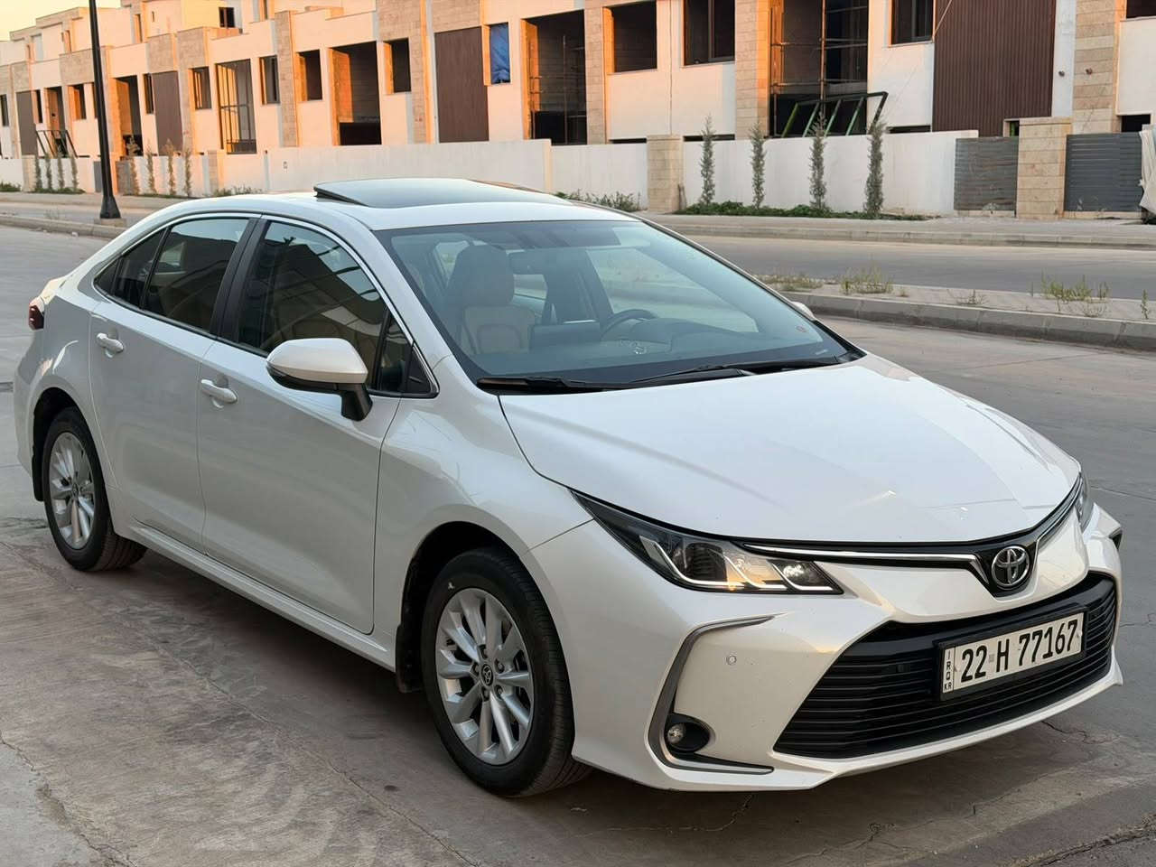 Toyota corola 2022 gli ***********
خلیجی سپی سەدەف . مواسەفات فول . بەسمە . سڵاید . کوشن کارەبا . ویل کەپ . شاشە . کامێرا . سفری شەریکەی ساز . بۆیاخ و ساردی نیە 80 هەزار کم ڕۆشتوە . سعر 162$$  مەجالێ زۆر کەم . شوێن سلێمانی السليمانية, العراق
