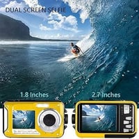 مقاومة للماء • شاشة مزدوجة • ٢.٧K