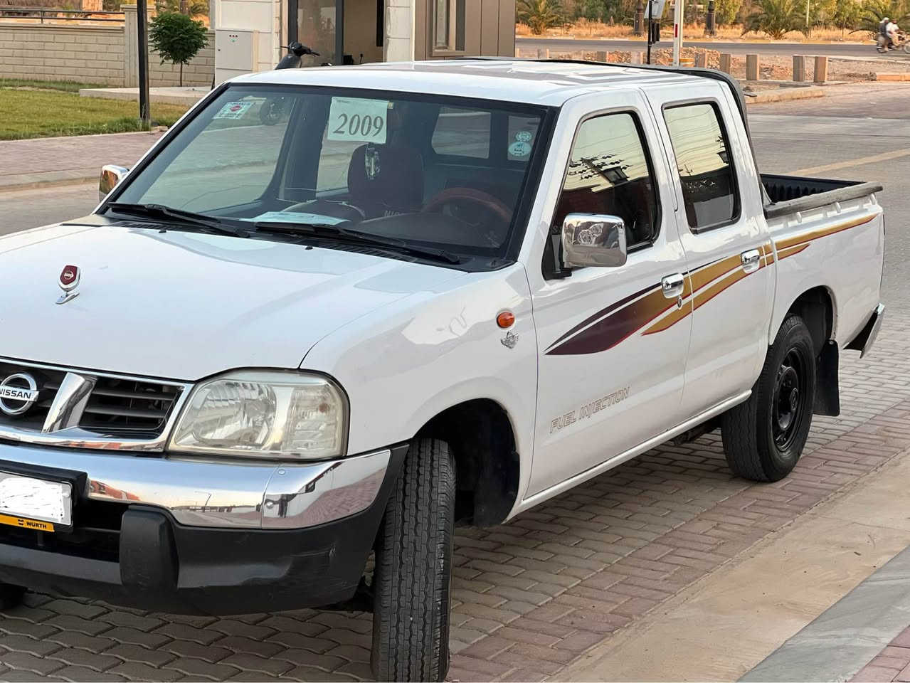 ٦ ساڵە لای خۆمانە
پیکاپ نیسان ٢٠٠٩ یابانی 
سەنەوی بەناو خۆمانەوەیە هەتا ١١ ی ٢٠٢٧ تازەیە
بەشەرتی وەکالە وتەحویل
ناو سور ٤ جام کارەبا
شاشە و بلوتوز دەبڵ گێج
سۆنەرم داناوە
غەرامەو تەبریت و تایە و شانصی و گیر و مەکینە و ئەکسل بەشەرت
واتس ئەپ *********** كالار, السليمانية
