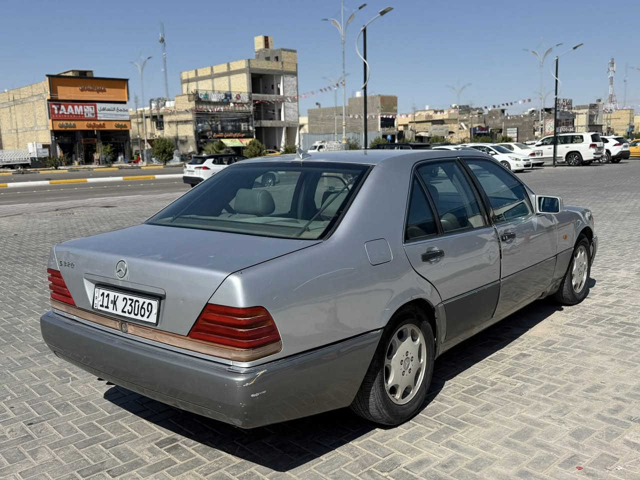 مارسدس شبح  مديل 96 رقم بغداد تحويل مباشر
السياره مكفوله من الصبح والحادث.  بعده وضع شركه كله بلاديه  

مكينه بيه بخار كير حداديه تبريد كله جاهز  مكينه عدله 300  مكاني كربلاء السعر68وبيه مجال***********
