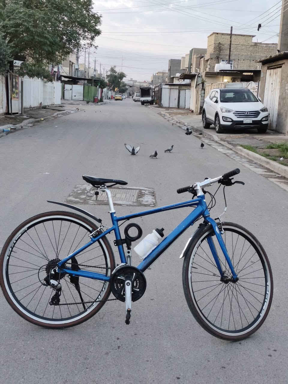 للبيع: دراجة زرقاء أنيقة ونظيفة جداً.
جاهزة للاستخدام مباشرة، لا تحتاج لأي صيانة. السعر: [ ٣٥٠] (قابل للتفاوض البسيط).
​
​Bike for Sale!
Excellent condition blue hybrid bike. Comes with accessories (water bottle, lock, fenders).
DM for price and details.

​للتواصل والاستفسار: [***********]
