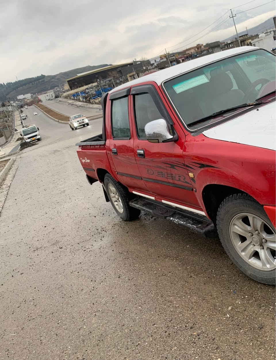 بۆ فرۆشتن پیکاب دێر مۆدیل 2009مەنەفیست ئەسلی غرامات بەشەرت گیرومەکینە بەشەرت بی سبووخ  هیچ سبوخی نیە بی لیدران بی قۆپ  بی کاڵبوونەوە  یەک دینار مەسروفی تیدانیە  هەزەی نوییە چوار تایەیی لۆکی لەژیرە  سعری 55 وەرەقەومەجالیکی کەم 
***********
*********** أربيل, العراق
