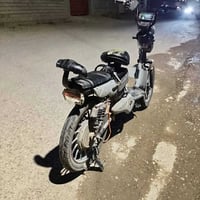 السلام وعليكم دراجه شحن للبيع   2024  بطاريات بحاله جيده   تشغيل سويج ...