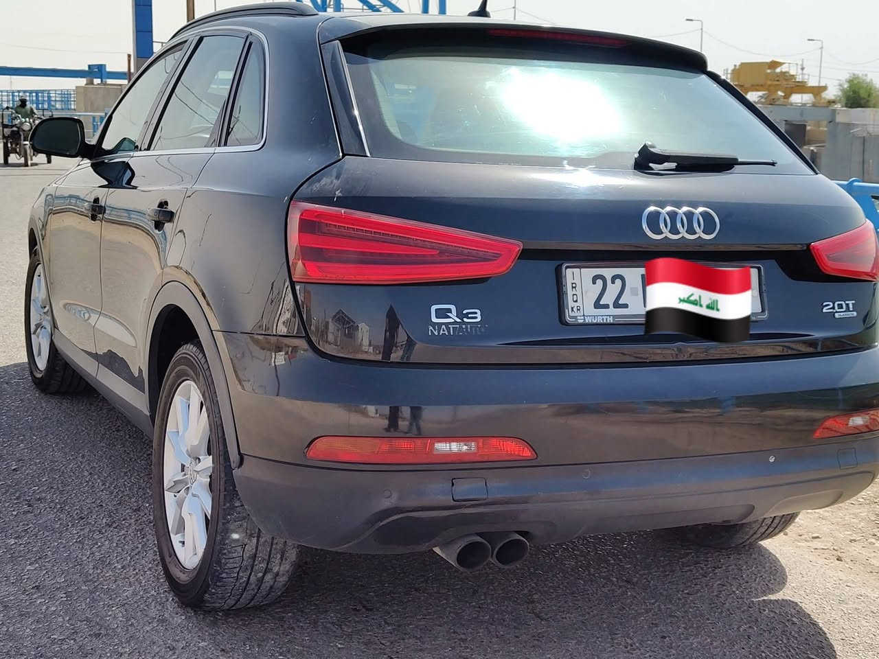 للبيع
سيارة / اودي Q3 / رقم اربيل 
الموديل/ 2013 
ستيرن/ كهرباء 
ستيرن / تحكم جهتين 
إشارة مري 
تبريد / قطعتين 
محرك / 2000 تيربو  
ناقل الحركة/ اوتوماتيك 7 سرعات
تيربو 
لايت/ زينون
نظام / ABS
المقاعد الأمامي/ كهرباء 
حدادية/ 95
سيارة جدا نضيفة 
بيها جاملغ ايمن مبدل اثر طخة بدون دواخل بدون ايرباك 
ايرباك / وضع شركة
السعر / 115 وبيها مجال
للاتصال / ‏‪‏‪0770 885 4312‬‏‬‏
ملاحظة السيارة مصورها بدون غسل
