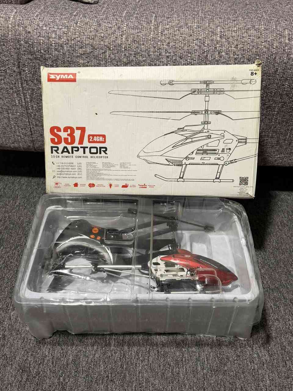 السلام عليكم طيارة هليكوبتر جديدة باله امزون شركة سيام 

شحن 

السعر 20 مع التوصيل 

*********** 

وات ساب
