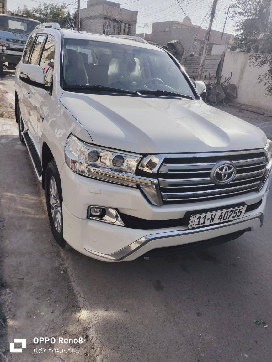 للبيع لاندكروز موديل 16 كفالة
بدون صبغ بدون حادث فقط بارد بسيط شرط الفحص
شركة ساز أصلي
مواصفات GX. R فول
بصمة تشغيل
بصمة أبواب دخول ذكي
شاشة أربع كامرات خلفي وامامي + جانبيات
زراكات 
مري كهربائي
نظام أيكو تلقائي
كرسين كهرباء ثلاث طكات
كراسي جلد
سبعة راكب V6 
عشرة أرباك
موس
فور ويل ماشية 150km قابل للزيادة كير مكينه كفالة
تخم تاير جديد حداديه صدر جديد ترايها حلو رقم بغداد انكليزي بأسمي شرط التحويل سيارة جاهزة مكاني ديالى بعقوبة لمعرفة السعر ولستفسار أتصال ع الرقم ***********
