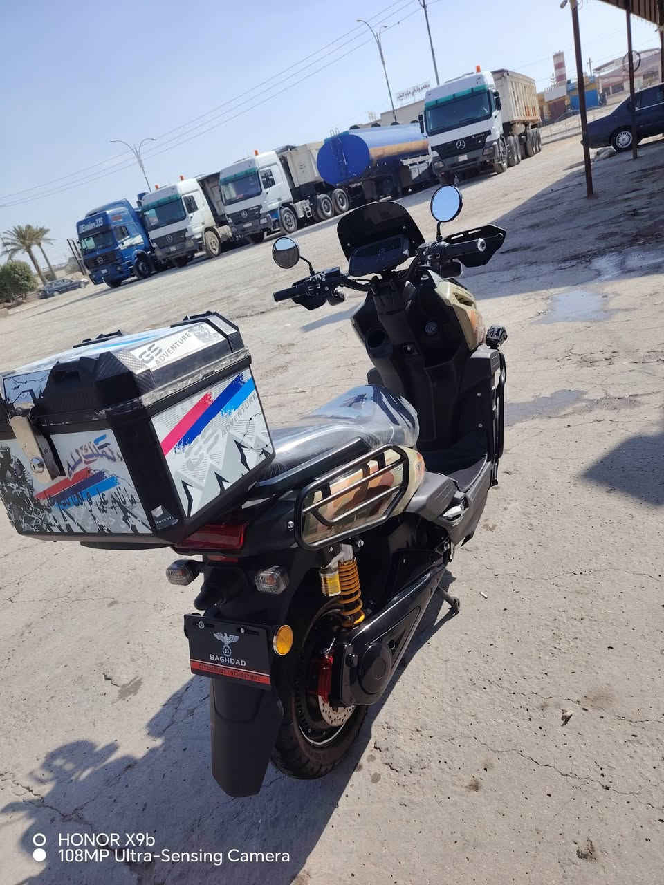 السلام عليكم
للبيع اباكجي بغداد  العسكري2025
استخدام قليل. جدا
نضام تشغيل سويج وبصمه وكرت /قفل ذاتي⚠️
3سرعه واسبورت ونشاط فول
نضام بارك
نضام ار رجوع للخلف/دبل اشاره 
6باتري المسطره حجم الكبير 38امبير حقيقي 
لايت زنون  رماش عالي ناصي 💡
جنطه بوكس حجم كبير 🧳
السعر خاص اذا شراي بيك خير وتدلل
 عنوان حبانيه سيسي 
استفسار اكثر اتصل:
*********** واتساب
