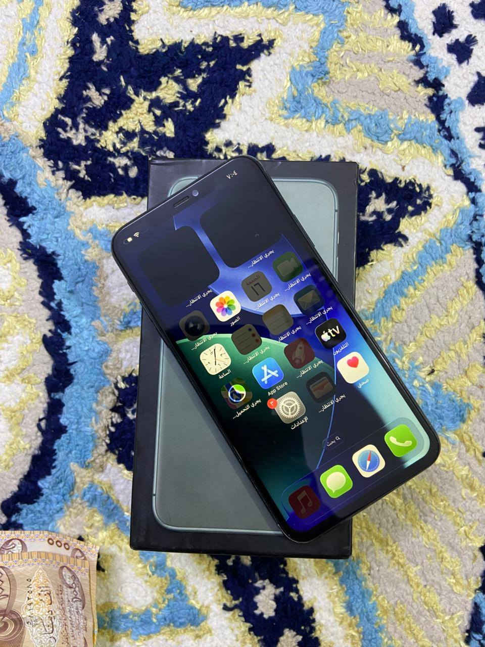 سلام عليكم شباب ايفون 11 برو ماكس للبيع
جهاز مبدل شاشه اصليه وكاله 3 خيارات
ولضهر بي فطور 
ذاكرته 256
بطارية مبدلة قبل سبوع 100
ملحقاته حافضه ولزكه وكارتونه 
جهاز نضيف سعره 225 الف 
مكاني بغداد حسينيه مال راشديه ***********
