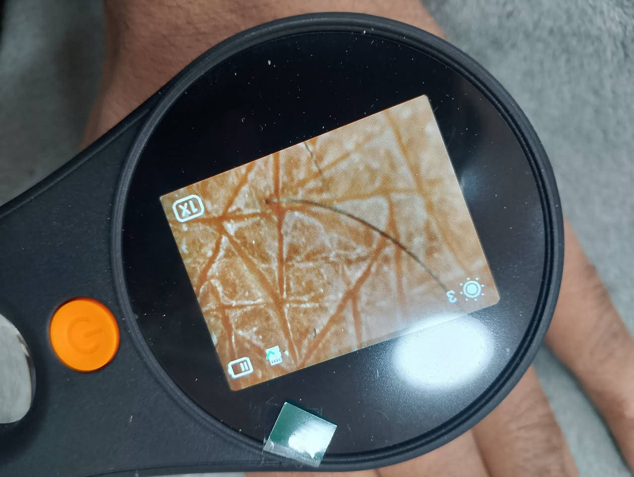 Digital microscope 
قوة التكبير: يصل تكبير الجهاز إلى 500x.
الشاشة والوضوح: مزود بشاشة ملونة من نوع IPS مقاس 2 بوصة بدقة وضوح تصل إلى 1080P وكاميرا بدقة 2 ميجابكسل.
الإضاءة: يحتوي على 8 مصابيح LED مدمجة قابلة للتعديل لتوفير إضاءة كافية أثناء الفحص.
التوافق: يمكن توصيله بالكمبيوتر (Windows أو Mac) عبر كابل Type-C لالتقاط الصور وتسجيل الفيديو. 
منفذ رام
بسعر 20 ألف 
يوجد توصيل لجميع المحافضات 🛵 
***********
