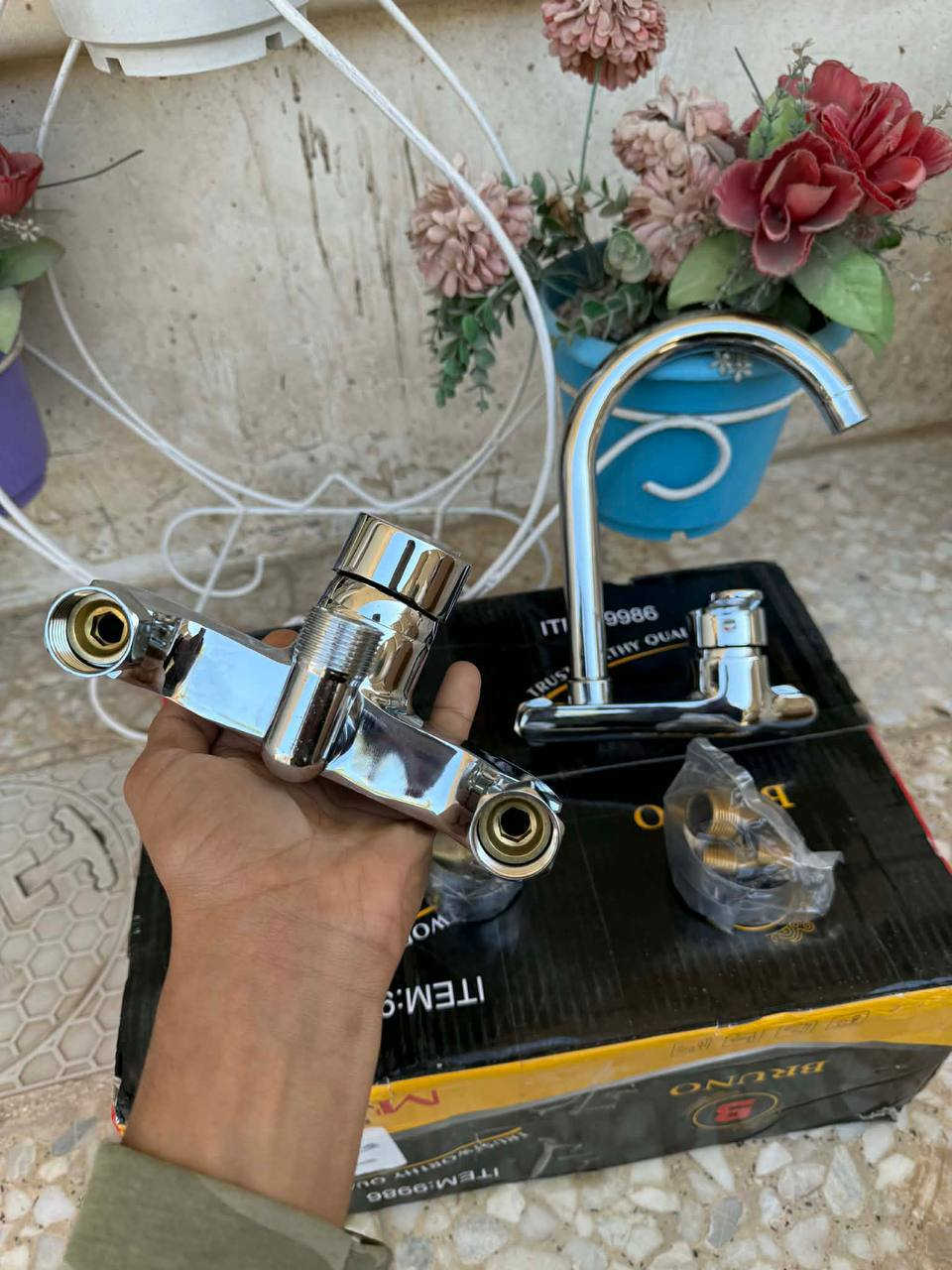 وصل الجديد 
خلاطين سنك +دوش ماركه TOB SOFIA

فول ستانلس ستيل 304 فولاذ ضد صدء وتاكل وتغير لون وزن ثقيل جداً

ثنيننهم ب35 أول تم يابلاش


**إذا كنت صاحب هذا الإعلان وتريد حذفه لأي سبب، رجاءا أرسل رسالة إلى الدعم الفني**