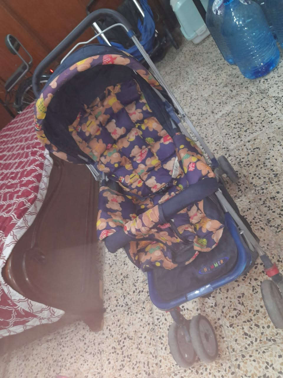 السلام عليكم ورحمة الله وبركاته عربانة اطفال جديدة جدا جدا السعر 30 وابي مجال 25 مكاني بغداد للستفسار من ***********
