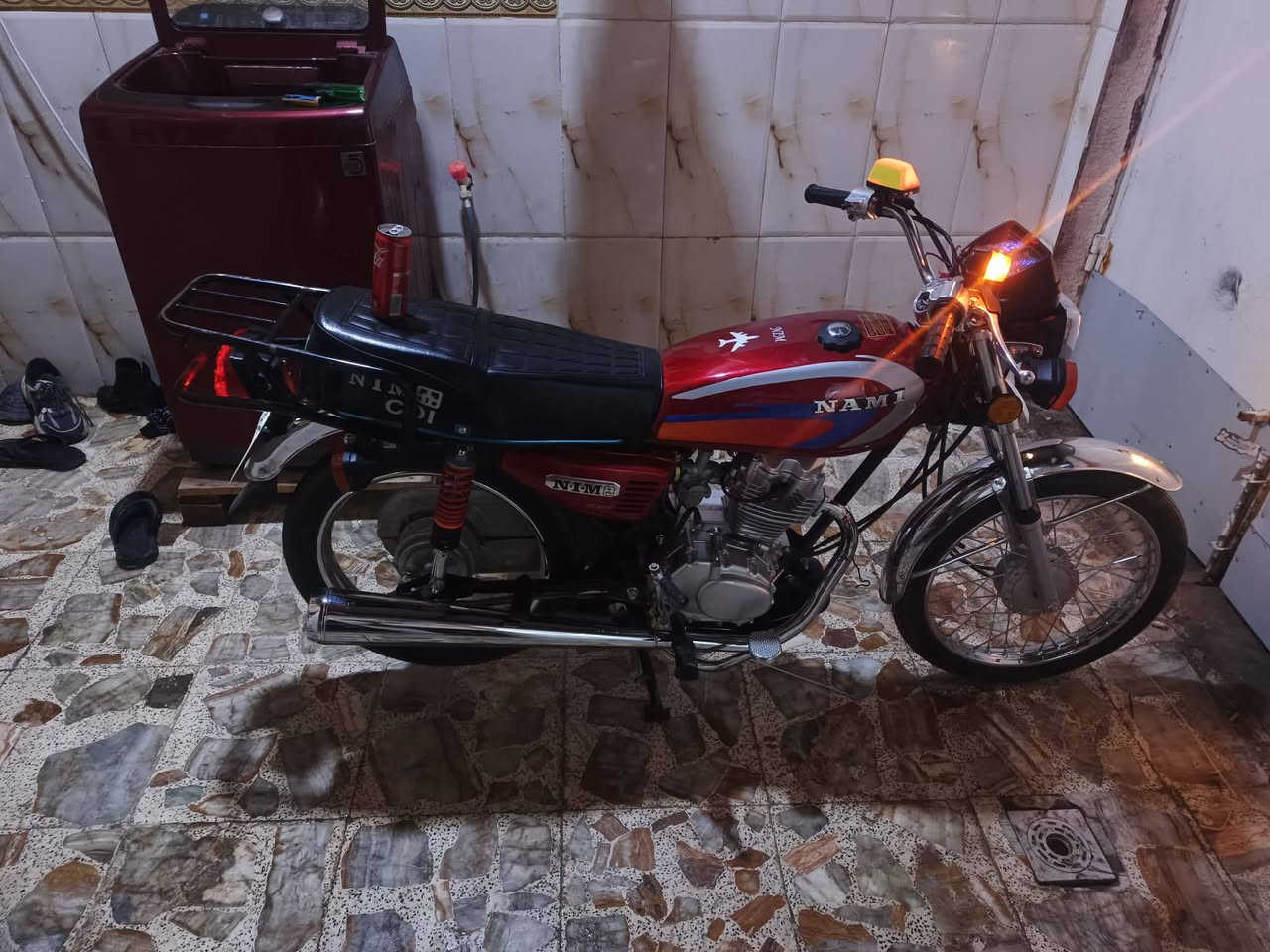 سلام عليكم نامه وكيل دراجه بلاديه زلغ مابيه كفاله عامه ماصارله هواي من طلعته اوارق سكنر  مكاني ميسان شراي يتصل ***********
