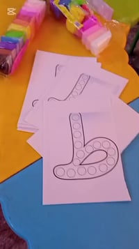 فقرة التعلم ضمن اللعب حيث أستمتع أطفالنا بتعلم حرف 'الطاء'  ، روضة و ح...