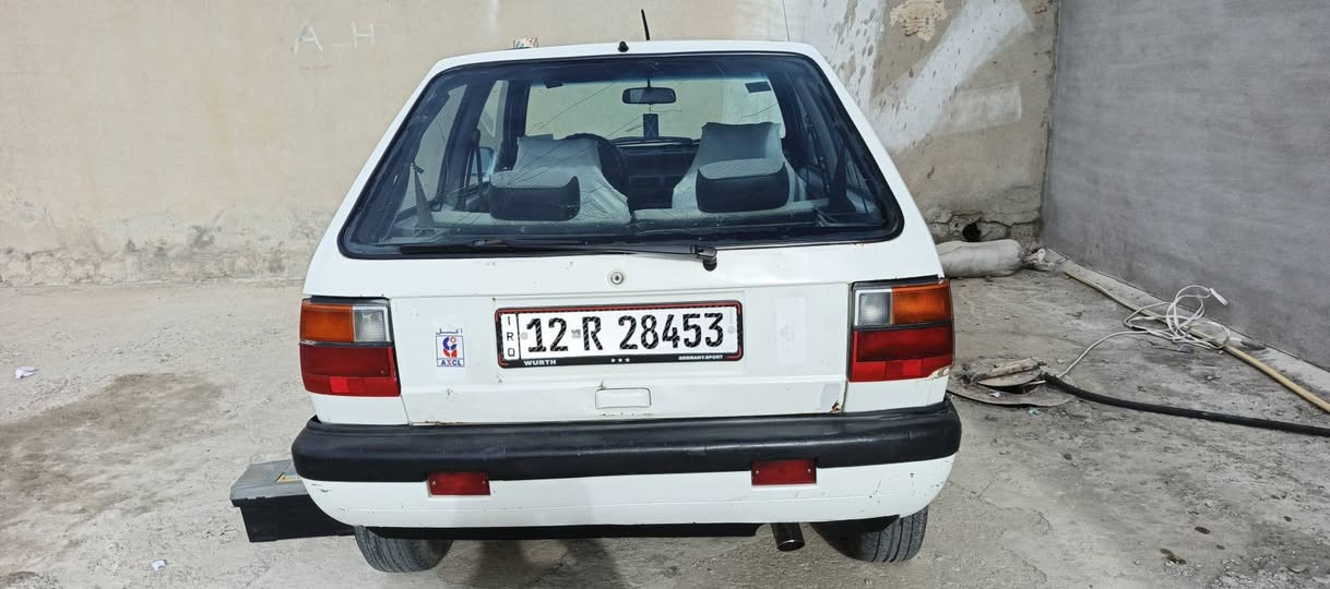 للبيع نيسان موديل 1992
كير توماتيك

رقم سنويه هزه كلو جديد انا الشرعي 

سياره جاهزه و نضيفه كير محرك طخم تايرات كهربايات كلها شغاله 

بل حقيقه احلا من الصوره

 سعر 20ورقه قفل🔐

***********
