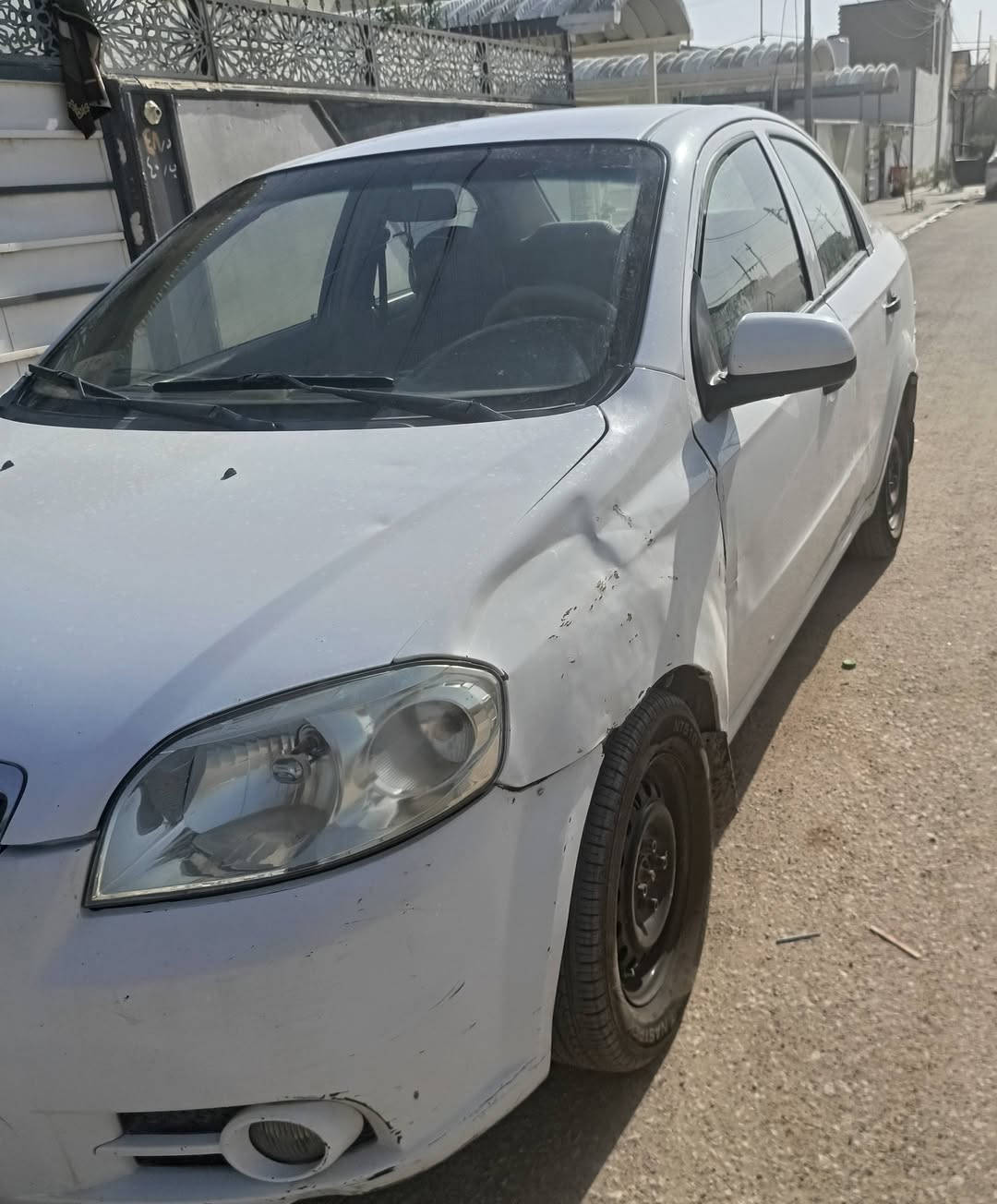 سلام عليكم افيو موديل  (11) حداديه %100 جاهزه سياره ع اخر حبايه كلها بلاديه عدا جاملغ مبدل موضح بلصوره تخم تاير محرك كير كفاله مكان (النجف) السعر (٥٥) شراي اتصل ‏‪***********‬‏
