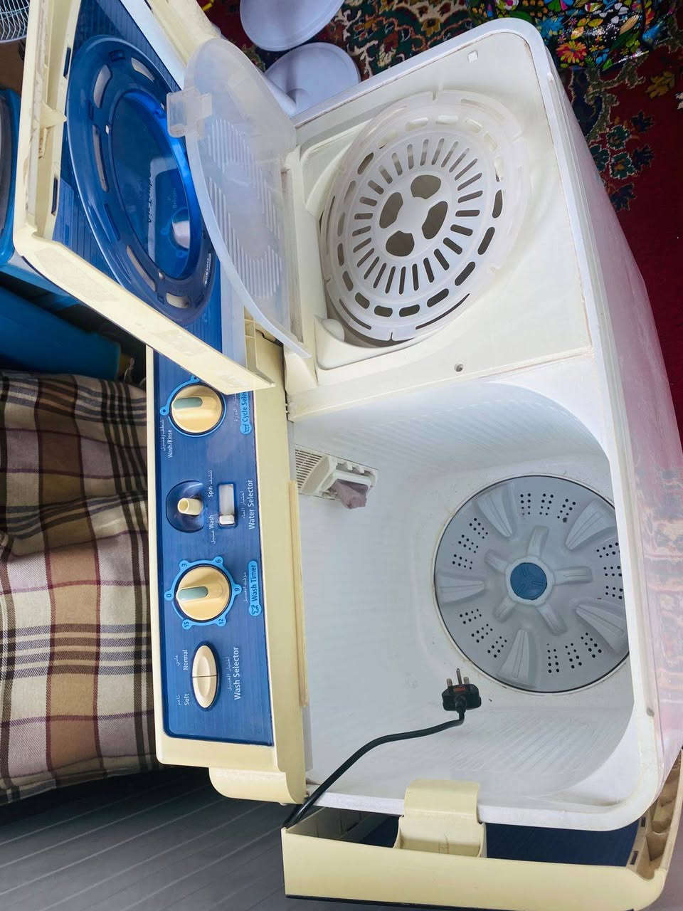 غساله للبيع نظيفه اي عطل ما بيها ونظيفه نظافتها احلى من التصوير سعرها 100 وبيها مجال قليل مكانها بالصويره اي استفسار على الخاص


**إذا كنت صاحب هذا الإعلان وتريد حذفه لأي سبب، رجاءا أرسل رسالة إلى الدعم الفني**