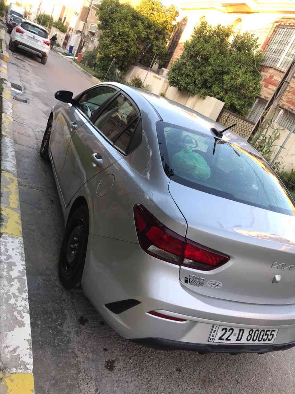 السلام وعليكم 
كيا ريو 
موديل 2022
السياره بيه قطعتين صبغ باب وجاملغ 
محرك 1600دوش 
رقم أربيل شرط التحويل 
كير محرك كله بشرط 
ماشيه 70
مواصفات 
تحكم سترين 
اشاير مري 
مانع انزلاق 
سبورت 
العنوان بغداد 
الشراي يتصل ***********
السعر 119بيه مجال
