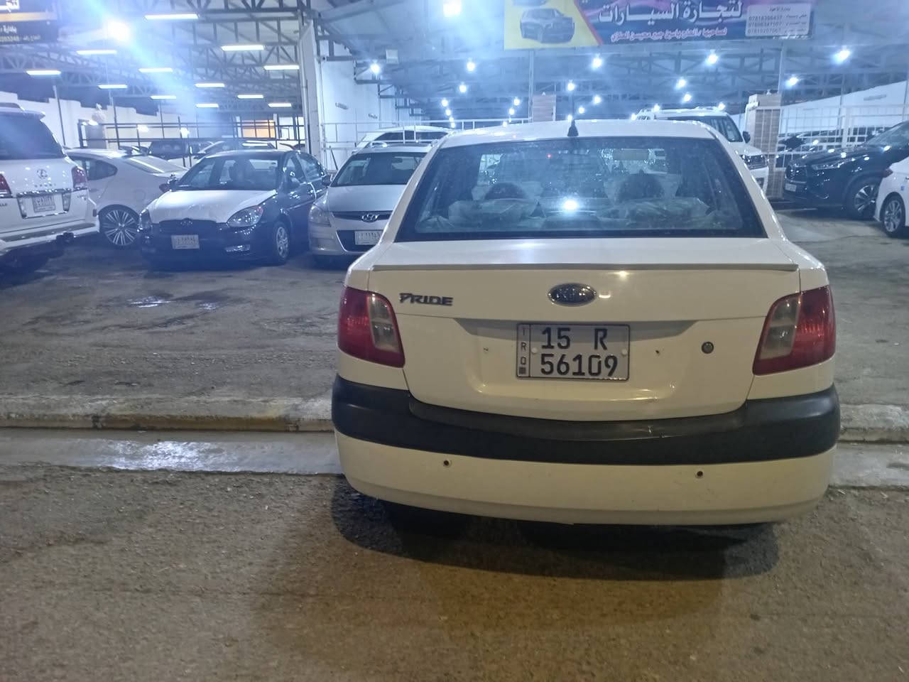 السلام عليكم ورحمة الله وبركاته برايد 2009 فول مواصفات عدى الفتحه محرك 1600 محرك گير تبريد تمام بيه صبغ الهلالات فقط مكان السيارة هيت
***********
