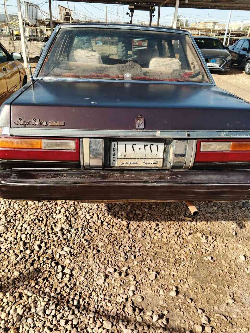 سلام عليكم سوبر 85 للبيع رقم قادسيه مكينه كير انضاف حداديه جاهز تخم تايرات كرهبائيات المكان ديوانيه قضاء الشاميه السعر 25 أو بيه مجال الاستفسار ***********
