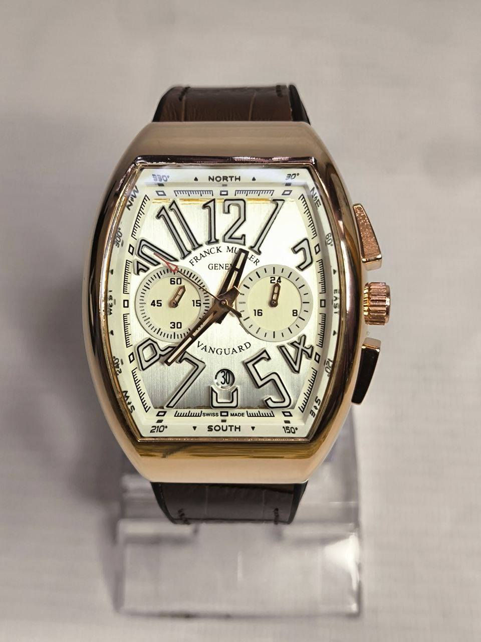 ساعة من ماركة فرانك مولر FRANCK MULLER

تحفة فنية 
مكينة كوارتز نظام ستوبوج( جميع السناتر شغاله ستوبوج )
ميناء مميزة مزودة بمنفذ تاريخ مع ارقام 3D مع اميال لامينوس 
زجاج زفير ضد الخدش 
مقاومة الماء والغبار 
 سير جلد مميز مبطن بسير ربل
مختمة بالكامل 

السعر :- 55 ع اول تم 
للحجز والاستفسار يرجى مراسلة الصفحه


**إذا كنت صاحب هذا الإعلان وتريد حذفه لأي سبب، رجاءا أرسل رسالة إلى الدعم الفني**